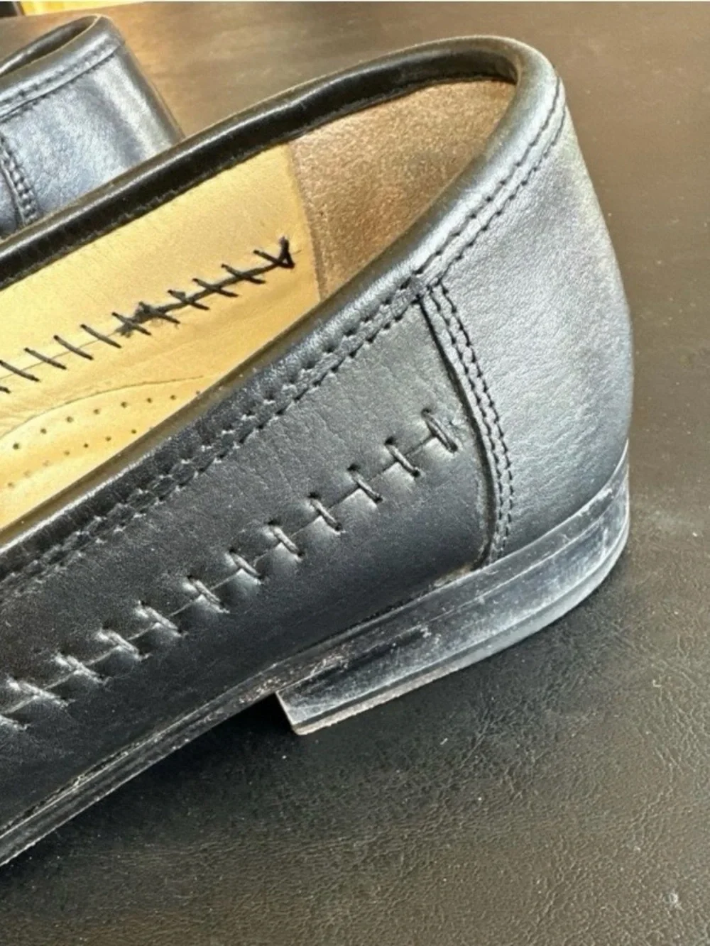 Bachrach woven leather